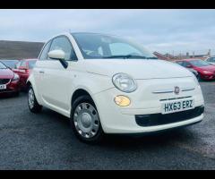 Fiat 500 COMES WITH 12 MONTH MOT, EURO 6, PANORAMIC ROOF, AIR CON, HALF LEATHER TRIM, SPACE SAVER SP
