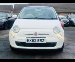 Fiat 500 COMES WITH 12 MONTH MOT, EURO 6, PANORAMIC ROOF, AIR CON, HALF LEATHER TRIM, SPACE SAVER SP - 4