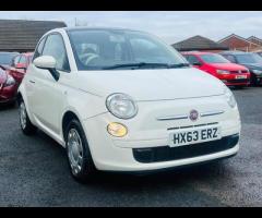 Fiat 500 COMES WITH 12 MONTH MOT, EURO 6, PANORAMIC ROOF, AIR CON, HALF LEATHER TRIM, SPACE SAVER SP - 9