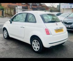 Fiat 500 COMES WITH 12 MONTH MOT, EURO 6, PANORAMIC ROOF, AIR CON, HALF LEATHER TRIM, SPACE SAVER SP - 15