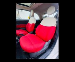 Fiat 500 COMES WITH 12 MONTH MOT, EURO 6, PANORAMIC ROOF, AIR CON, HALF LEATHER TRIM, SPACE SAVER SP - 22