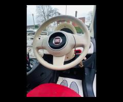 Fiat 500 COMES WITH 12 MONTH MOT, EURO 6, PANORAMIC ROOF, AIR CON, HALF LEATHER TRIM, SPACE SAVER SP - 25