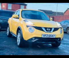 Nissan Juke 5 STAMPS, SAT NAV, AIR CON, CHECK WEBSITE FOR MORE DEALS, OVER 200 CARS IN STOCK, 12 MON - 3