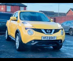 Nissan Juke 5 STAMPS, SAT NAV, AIR CON, CHECK WEBSITE FOR MORE DEALS, OVER 200 CARS IN STOCK, 12 MON - 7