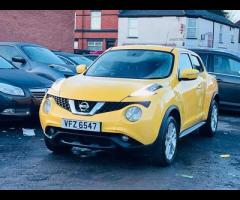 Nissan Juke 5 STAMPS, SAT NAV, AIR CON, CHECK WEBSITE FOR MORE DEALS, OVER 200 CARS IN STOCK, 12 MON - 8