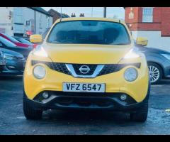 Nissan Juke 5 STAMPS, SAT NAV, AIR CON, CHECK WEBSITE FOR MORE DEALS, OVER 200 CARS IN STOCK, 12 MON - 9