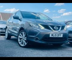 Nissan Qashqai £35 ROAD TAX, SAT NAV, PARKING SENSOR, COMES WITH 12 MONTH MOT,  ALLOY WHEELS, PANORA