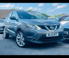 Nissan Qashqai £35 ROAD TAX, SAT NAV, PARKING SENSOR, COMES WITH 12 MONTH MOT,  ALLOY WHEELS, PANORA - 5