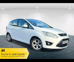 Ford C-Max  2014 FORD C-MAX 1.0T ECOBOOST ZETEC - ULEZ FREE, HUGE MOT & LOW MILES! 

 ULEZ COMPL