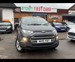 Ford Ecosport 1.0T EcoBoost Zetec 2WD Euro 6 (s/s) 5dr