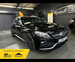 Mercedes-Benz C-class 4.0 AMG C 63S 5d 503 BHP ESTATE 6 MERCEDES SERVICES TO 62K MILES