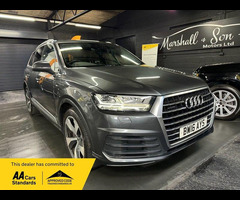 Audi Q7 3.0 TDI V6 S line SUV 5dr Diesel Tiptronic quattro Euro 6 (s/s) (272 ps) AUDI SERVICE HISTOR