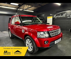 Land Rover DISCOVERY 4 3.0 SDV6 HSE 5d 255 BHP FIRENZE RED - 3.0 SDV6 255 BHP