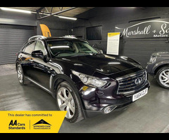 Infiniti QX70 3.0 QX70 30D GT PREMIUM 5d 235 BHP MALBEC BLACK - FRONT HEATED SEATS