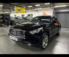 Infiniti QX70 3.0 QX70 30D GT PREMIUM 5d 235 BHP MALBEC BLACK - FRONT HEATED SEATS - 12