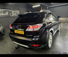 Lexus RX 3.5 450h V6 SE-L Premier SUV 5dr Petrol Hybrid CVT 4WD Euro 5 (s/s) (299 ps) FACTORY REAR D - 7