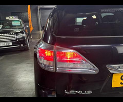 Lexus RX 3.5 450h V6 SE-L Premier SUV 5dr Petrol Hybrid CVT 4WD Euro 5 (s/s) (299 ps) FACTORY REAR D - 12