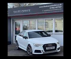 Audi S3 2.0 TFSI Black Edition Saloon 4dr Petrol S Tronic quattro Euro 6 (s/s) (310 ps)