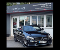 Mercedes-Benz C Class 3.0 C43 V6 AMG (Premium Plus) Cabriolet 2dr Petrol G-Tronic+ 4MATIC Euro 6 (s/