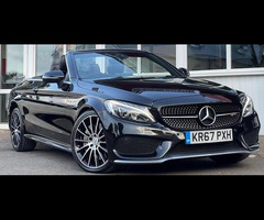 Mercedes-Benz C Class 3.0 C43 V6 AMG (Premium Plus) Cabriolet 2dr Petrol G-Tronic+ 4MATIC Euro 6 (s/ - 2