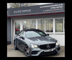 Mercedes-Benz E Class 2.0 E220d AMG Line (Premium Plus) Coupe 2dr Diesel G-Tronic+ Euro 6 (s/s) (194