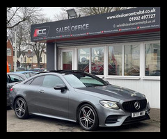 Mercedes-Benz E Class 2.0 E220d AMG Line (Premium Plus) Coupe 2dr Diesel G-Tronic+ Euro 6 (s/s) (194 - 8