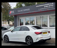 Mercedes-Benz A Class 1.3 A180 AMG Line Edition (Executive) Saloon 4dr Petrol 7G-DCT Euro 6 (s/s) (1 - 35