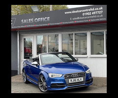 Audi S3 2.0 TFSI Cabriolet 2dr Petrol S Tronic quattro Euro 6 (s/s) (Nav) (300 ps)