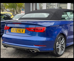 Audi S3 2.0 TFSI Cabriolet 2dr Petrol S Tronic quattro Euro 6 (s/s) (Nav) (300 ps) - 39