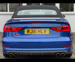 Audi S3 2.0 TFSI Cabriolet 2dr Petrol S Tronic quattro Euro 6 (s/s) (Nav) (300 ps) - 40