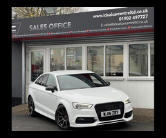 Audi A3 1.4 TFSI CoD S line Saloon 4dr Petrol Manual Euro 6 (s/s) (Nav) (150 ps)