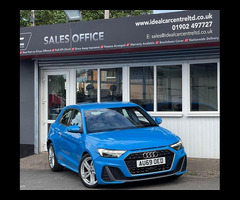 Audi A1 1.0 TFSI 30 S line Sportback 5dr Petrol Manual Euro 6 (s/s) (116 ps)