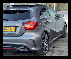 Mercedes-Benz A Class 2.0 A250 AMG (Premium) Hatchback 5dr Petrol 7G-DCT 4MATIC Euro 6 (s/s) (218 ps - 9