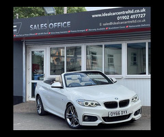 BMW 2 Series 2.0 225d M Sport Convertible 2dr Diesel Auto Euro 6 (s/s) (224 ps)