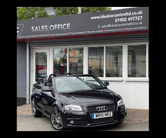 Audi A3 Cabriolet 2.0 TDI Black Edition Convertible 2dr Diesel Manual Euro 4 (140 ps)