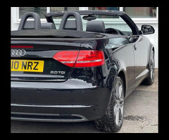 Audi A3 Cabriolet 2.0 TDI Black Edition Convertible 2dr Diesel Manual Euro 4 (140 ps) - 11