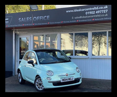 Fiat 500 1.2 Lounge Hatchback 3dr Petrol Manual Euro 6 (s/s) (69 bhp)