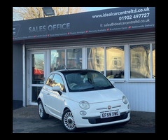 Fiat 500 1.2 Lounge Hatchback 3dr Petrol Manual Euro 5 (s/s) (69 bhp)