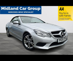 Mercedes-Benz E Class 2.1 E220 CDI SE Cabriolet G-Tronic+ Euro 5 (s/s) 2dr