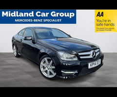 Mercedes-Benz C Class 2.1 C220 CDI AMG Sport Edition G-Tronic+ Euro 5 (s/s) 2dr