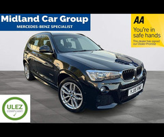 BMW X3 2.0 20d M Sport Auto xDrive Euro 6 (s/s) 5dr