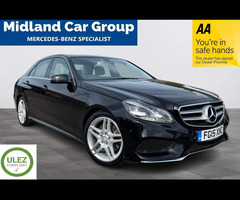 Mercedes-Benz E Class 2.0 E250 AMG Line G-Tronic+ Euro 6 (s/s) 4dr