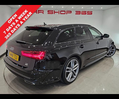 Audi A6 2.0 TDI (190 PS) ULTRA BLACK EDITION S TRONIC ( EURO 6 ) S/S AVANT 5DR + NAV + TECH PACK + B - 4