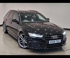 Audi A6 2.0 TDI (190 PS) ULTRA BLACK EDITION S TRONIC ( EURO 6 ) S/S AVANT 5DR + NAV + TECH PACK + B - 7