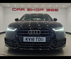 Audi A6 2.0 TDI (190 PS) ULTRA BLACK EDITION S TRONIC ( EURO 6 ) S/S AVANT 5DR + NAV + TECH PACK + B - 8