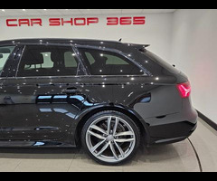 Audi A6 2.0 TDI (190 PS) ULTRA BLACK EDITION S TRONIC ( EURO 6 ) S/S AVANT 5DR + NAV + TECH PACK + B - 32