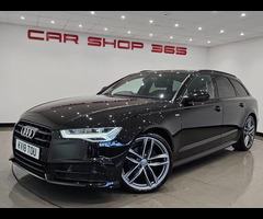 Audi A6 2.0 TDI (190 PS) ULTRA BLACK EDITION S TRONIC ( EURO 6 ) S/S AVANT 5DR + NAV + TECH PACK + B - 35