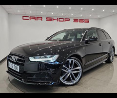 Audi A6 2.0 TDI (190 PS) ULTRA BLACK EDITION S TRONIC ( EURO 6 ) S/S AVANT 5DR + NAV + TECH PACK + B - 36