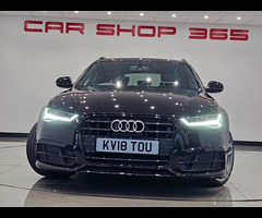 Audi A6 2.0 TDI (190 PS) ULTRA BLACK EDITION S TRONIC ( EURO 6 ) S/S AVANT 5DR + NAV + TECH PACK + B - 40