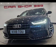 Audi A6 2.0 TDI (190 PS) ULTRA BLACK EDITION S TRONIC ( EURO 6 ) S/S AVANT 5DR + NAV + TECH PACK + B - 42